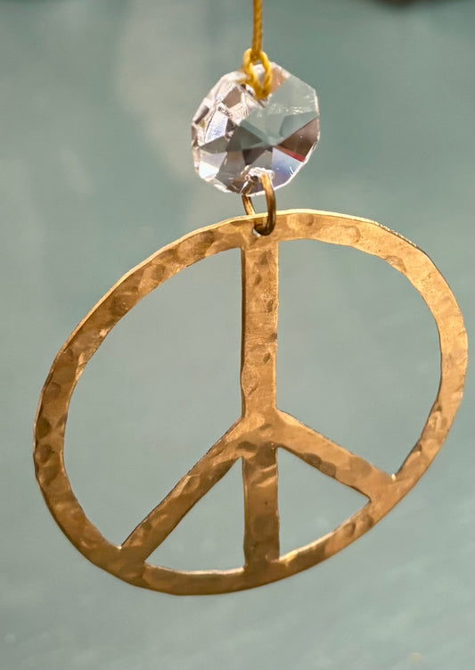 Light Catcher/Charm/Peace Symbol