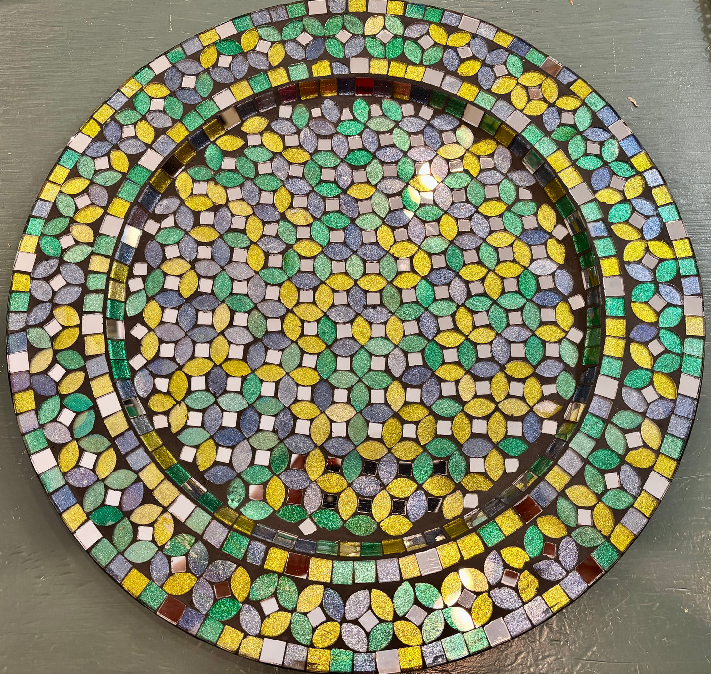 Mirrored Mosaic Tray