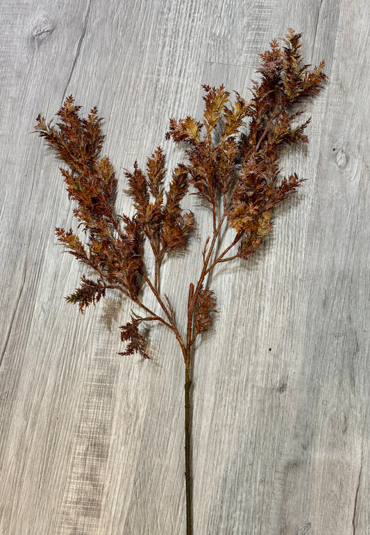 Artificial Rust Rosemary Foliage, 30"