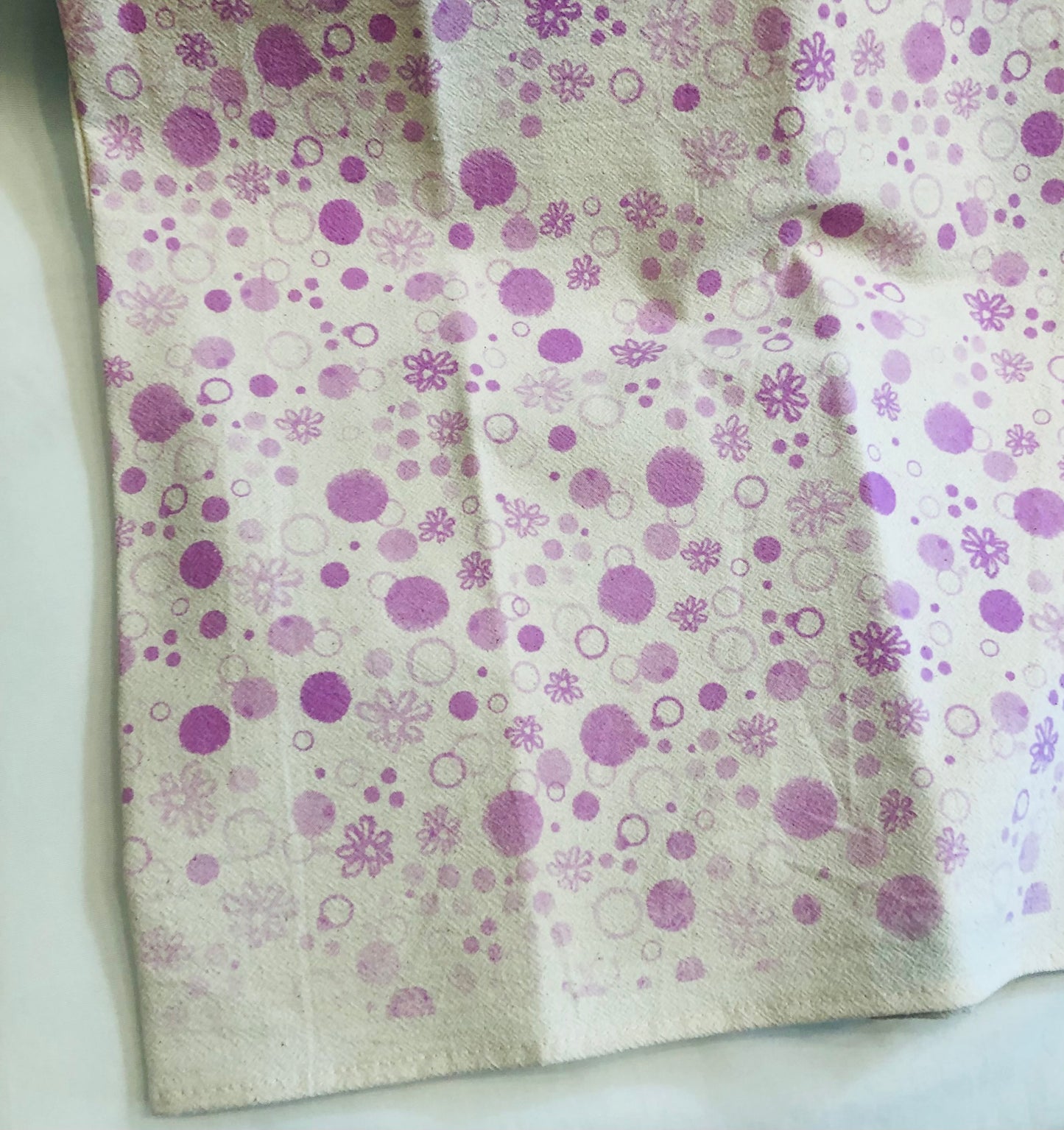 Lavender Bubbles Tea Towel