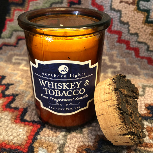 Whiskey & Tobacco Candle