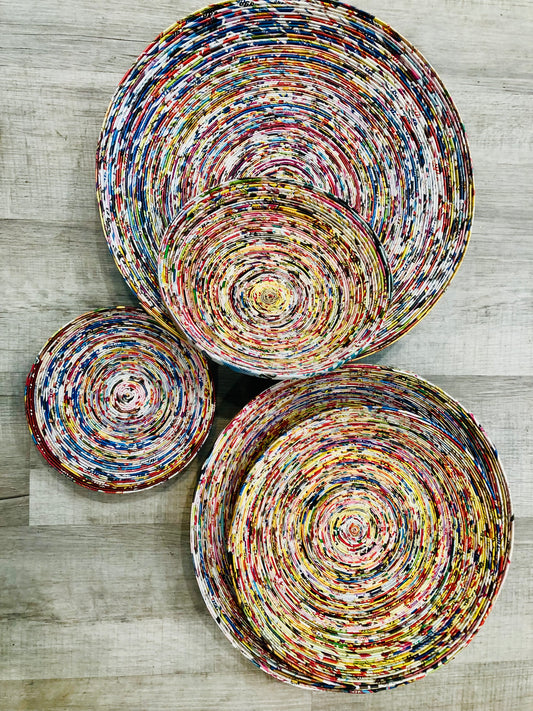 Bowl, Recycled Paper, 16"