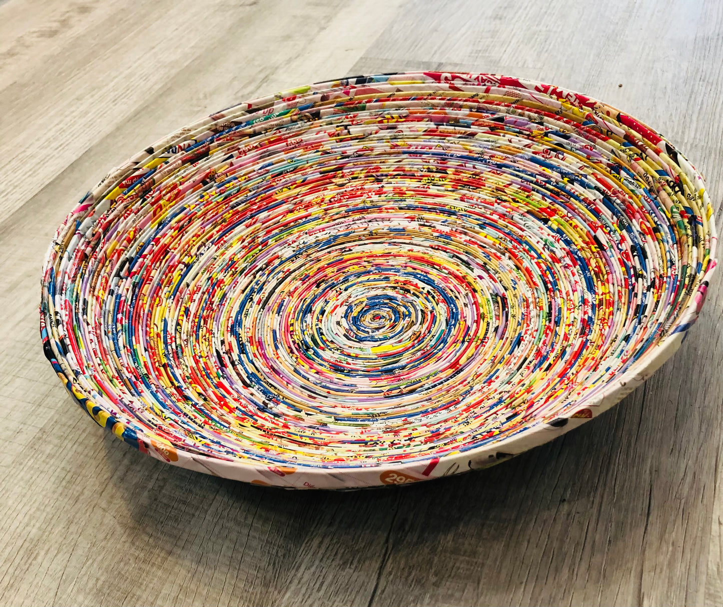Bowl, Recycled Paper, 14"