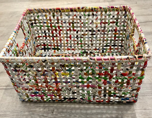 Recycled Paper Basket, Large