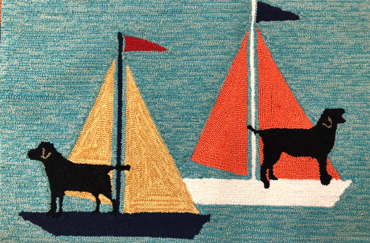 Sailing Dogs Indoor/Outdoor Mat