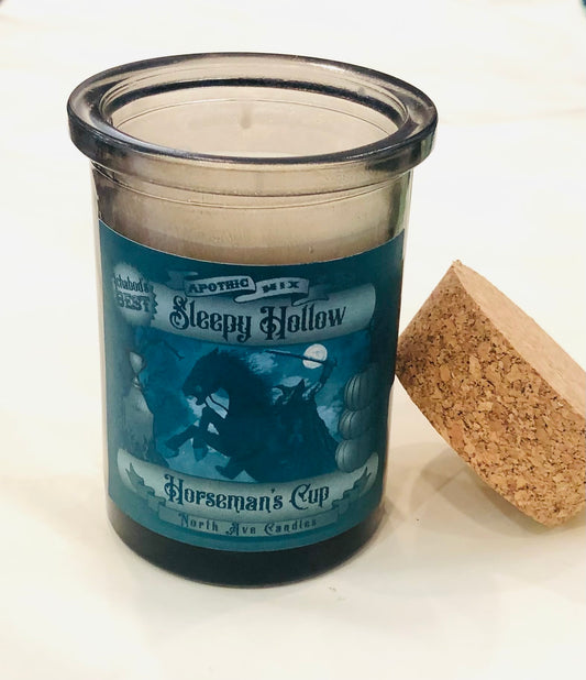 Apothecary Candle, Horseman's Cup, Halloween