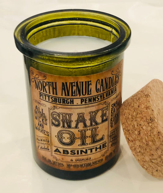 Apothecary Candle, Snake Oil, Absinthe