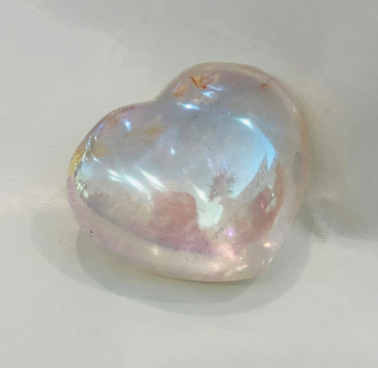 Angel Aura Quartz Heart