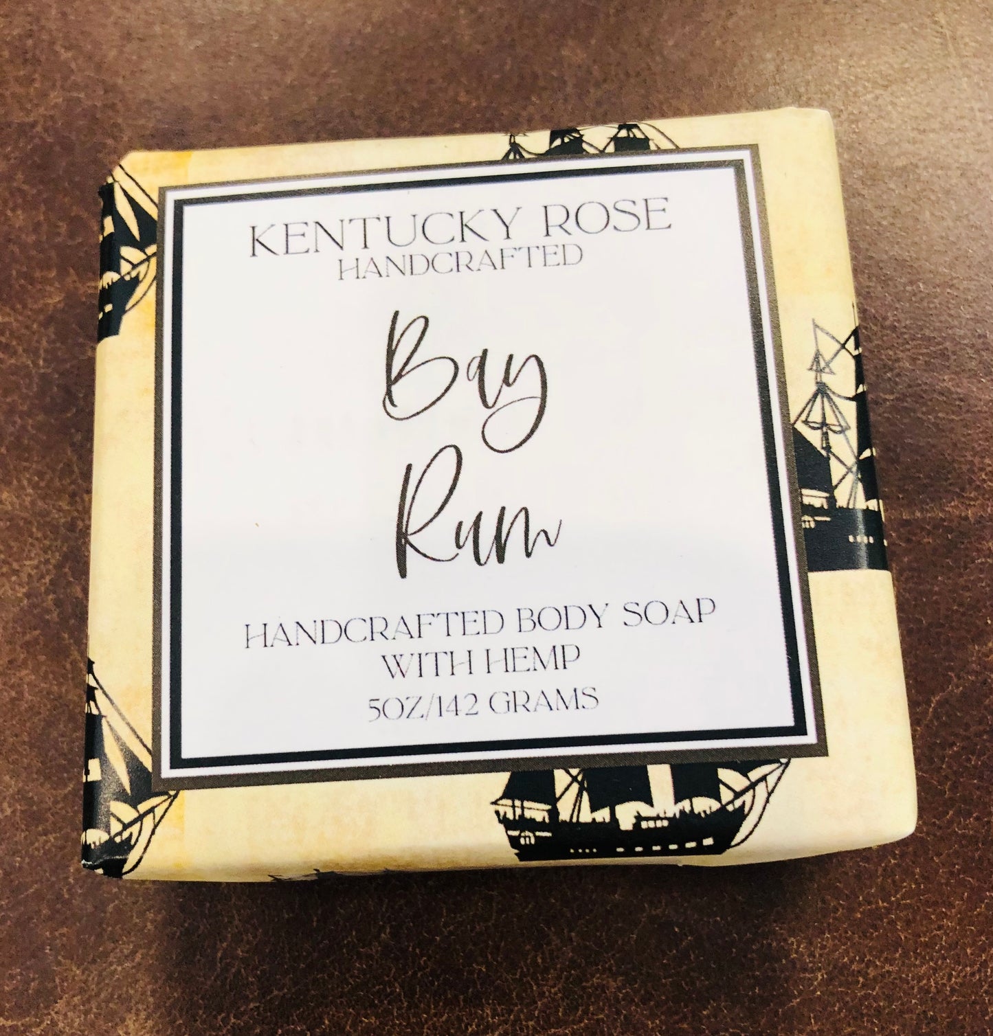 Bay Rum Hemp Body Soap