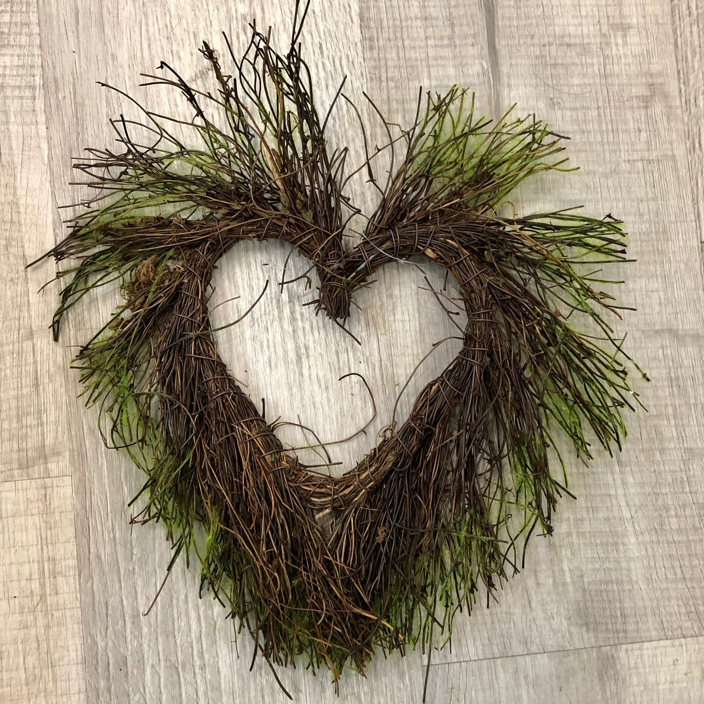 Mossy Twig Heart in Cello