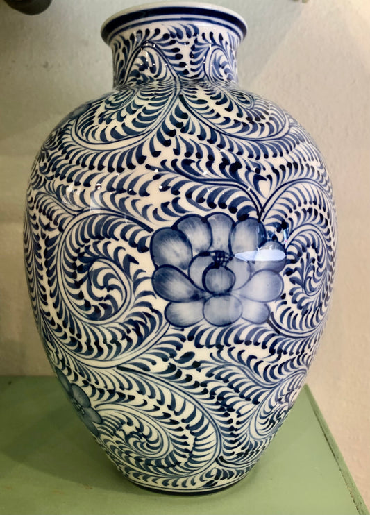 Blue and White Vase