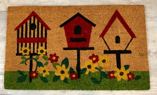 Birdhouses Doormat