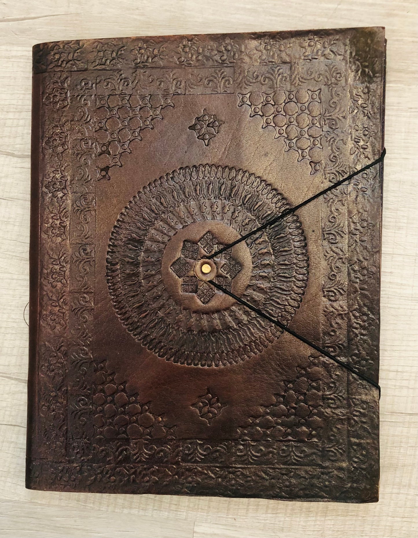 Tooled Leather Tree of Life Sketchbook