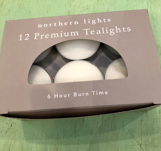 Tealights, Box of 12