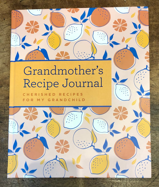"Grandmother's Recipe Journal"