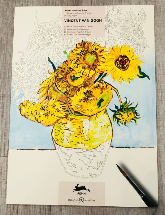 Vincent Van Gogh Artists' Coloring Book