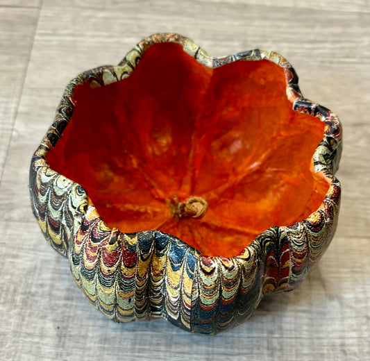 Marbleized Pumpkin, Small