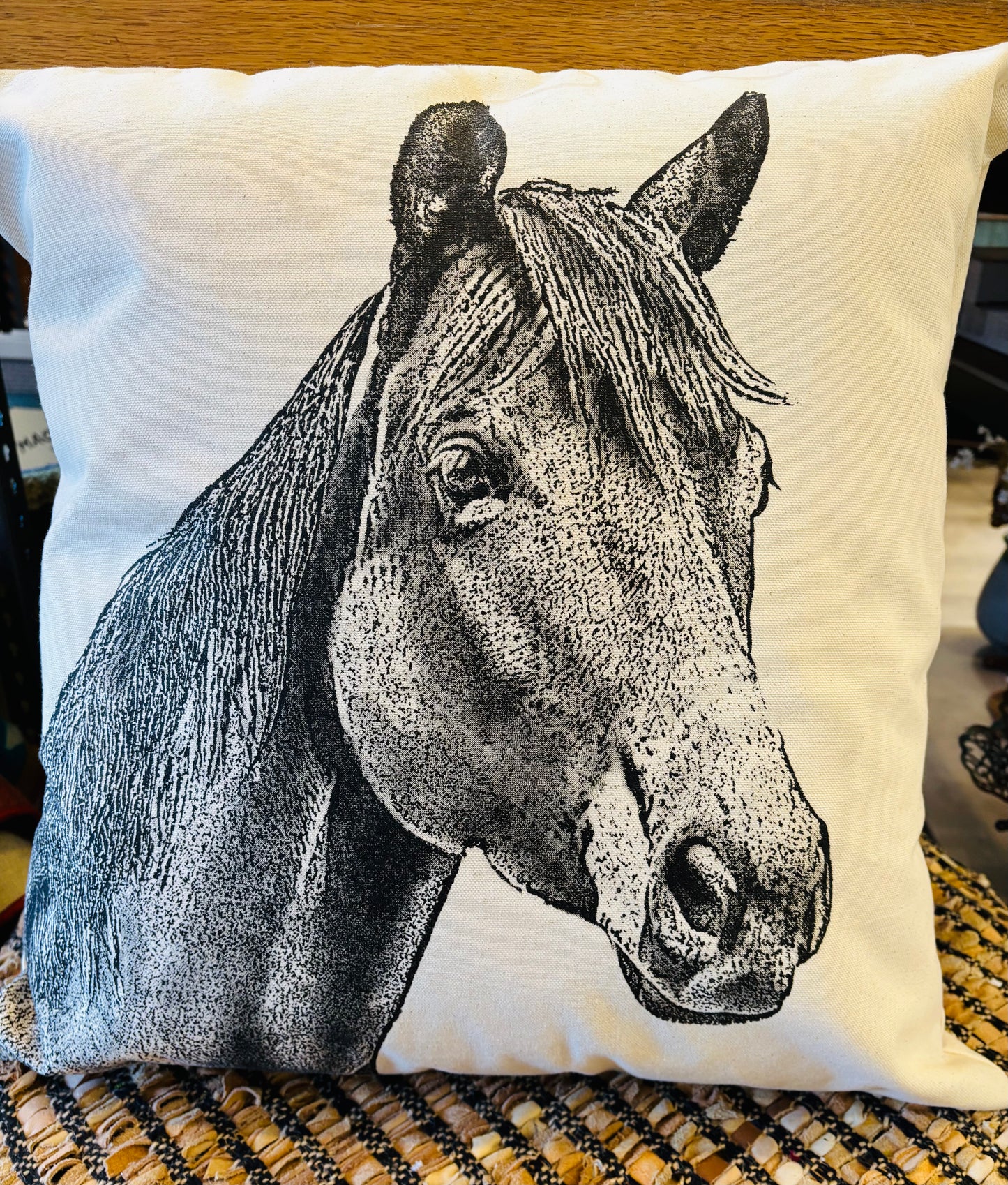 Horse Pillow, Large