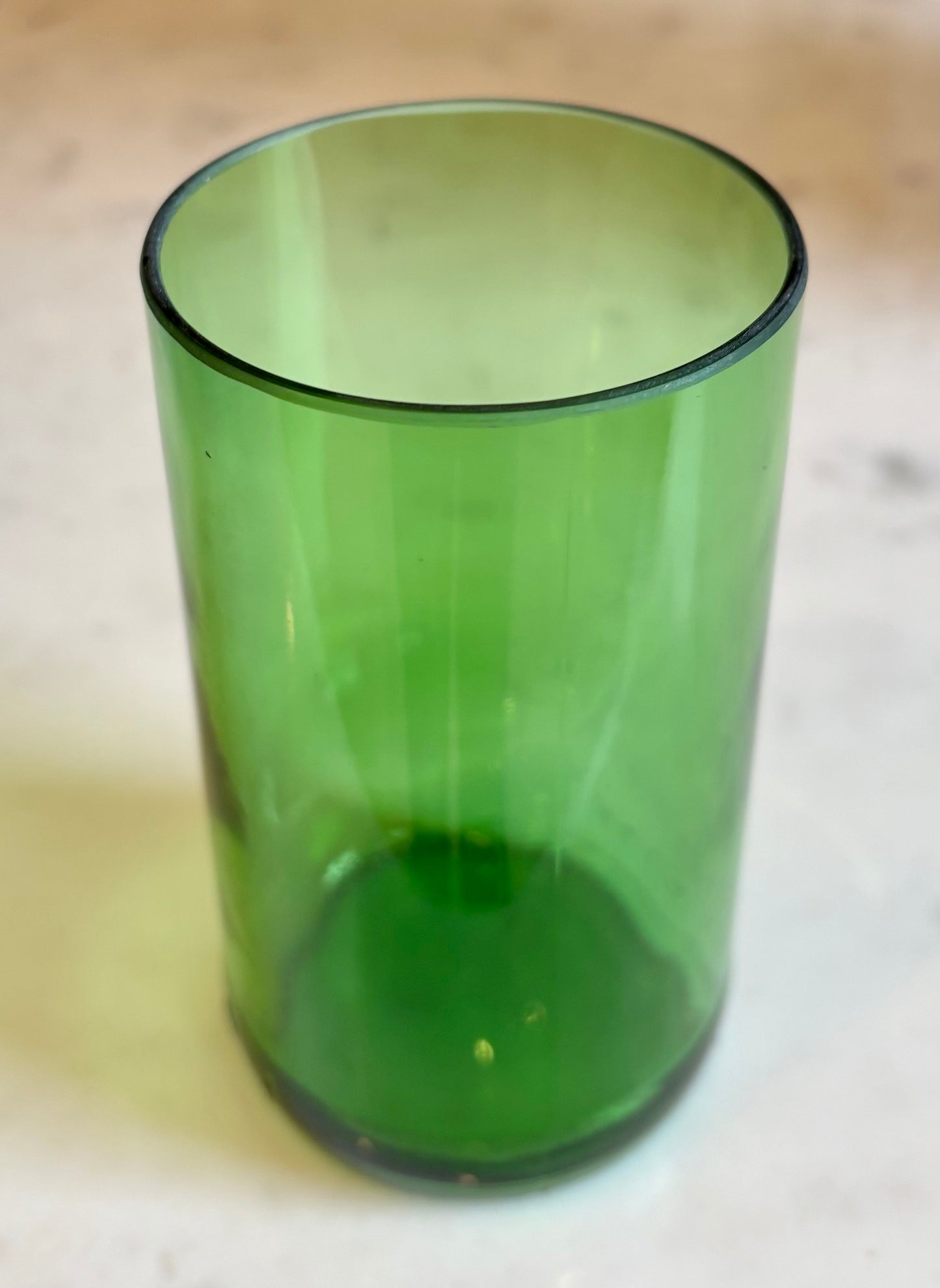 Recycled Green Glass Tumbler, 8 oz.
