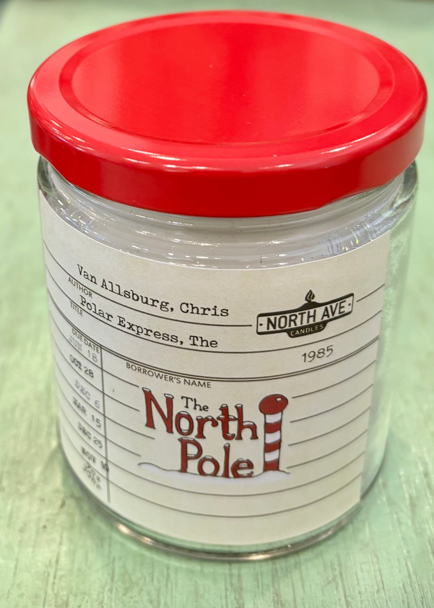 Book Candle,North Pole/Polar Express