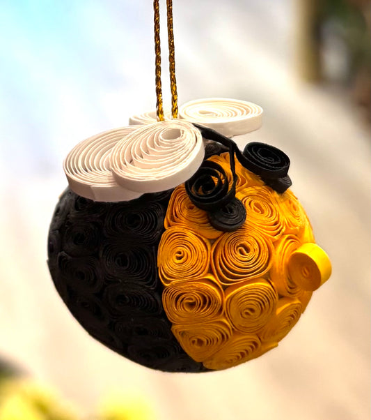 Quill Bee Ornament
