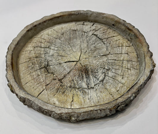 Cement Log Saucer