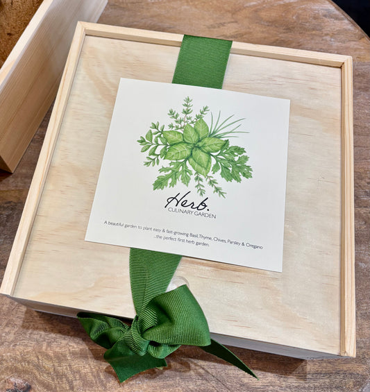 Culinary Herb Garden Box