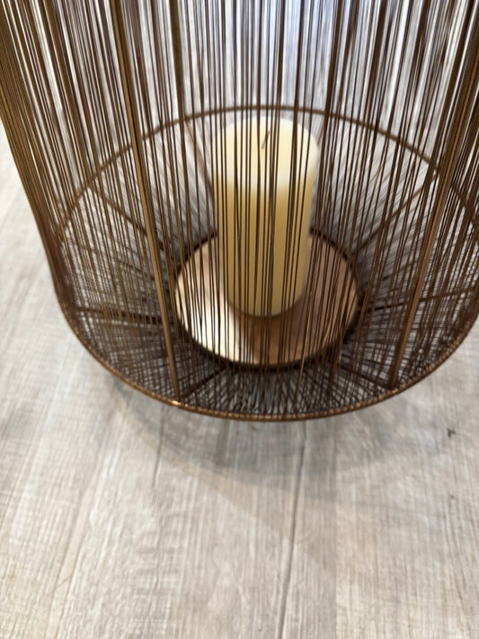 Golden Metallic Lantern