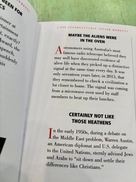 1000 Unforgettable Senior Moments