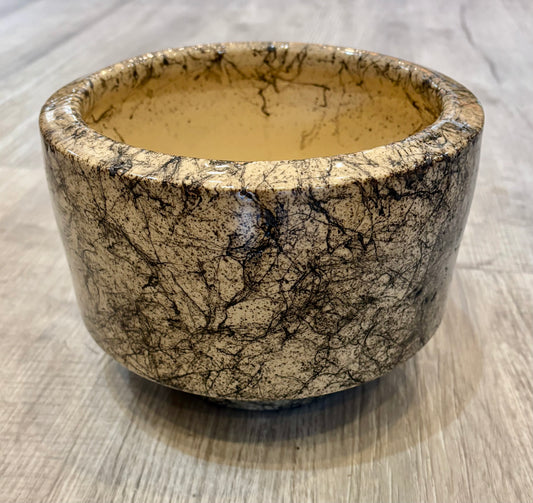 Rustic Brown Speckled Planter