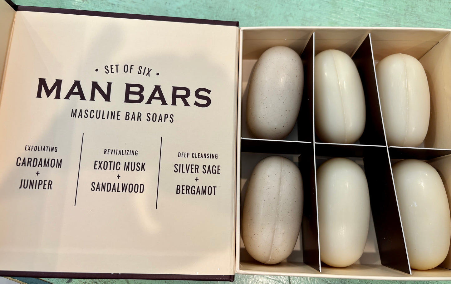San Francisco Soap 'Man Bars'/Set of Six