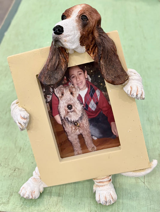 Basset Hound Photo Frame
