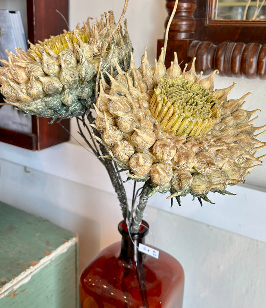 Faux Sunflower Stem