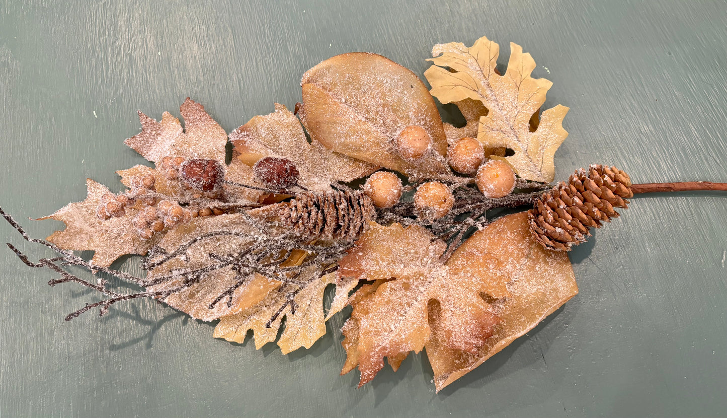 Frosted Woodland Pick, 29"