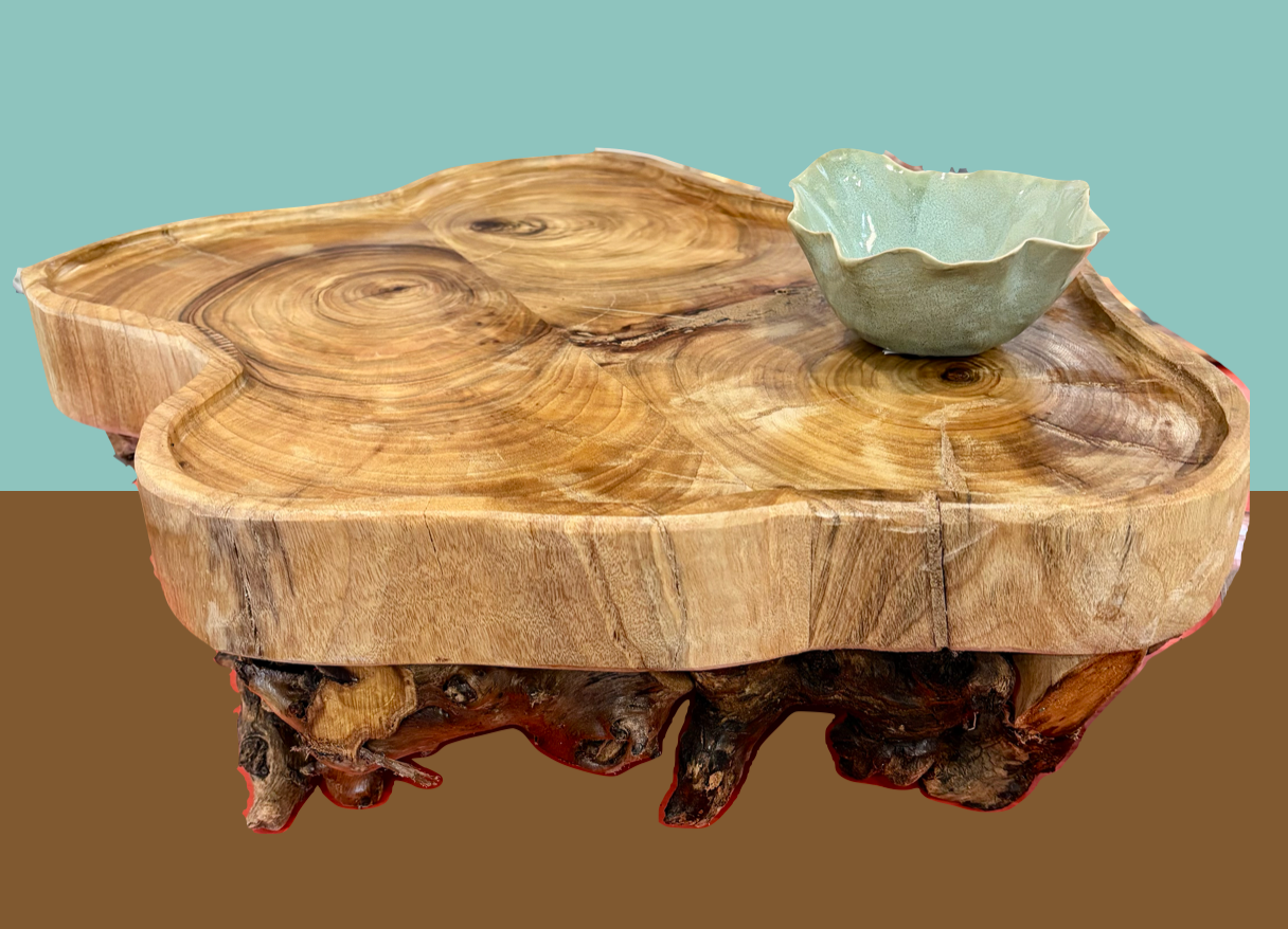 Mulberry Root and Willow Wood Serving Tray