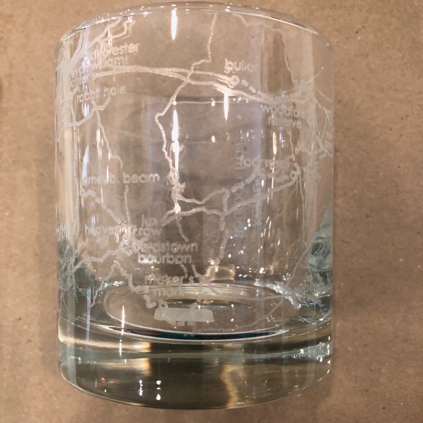Bourbon Trail Glass