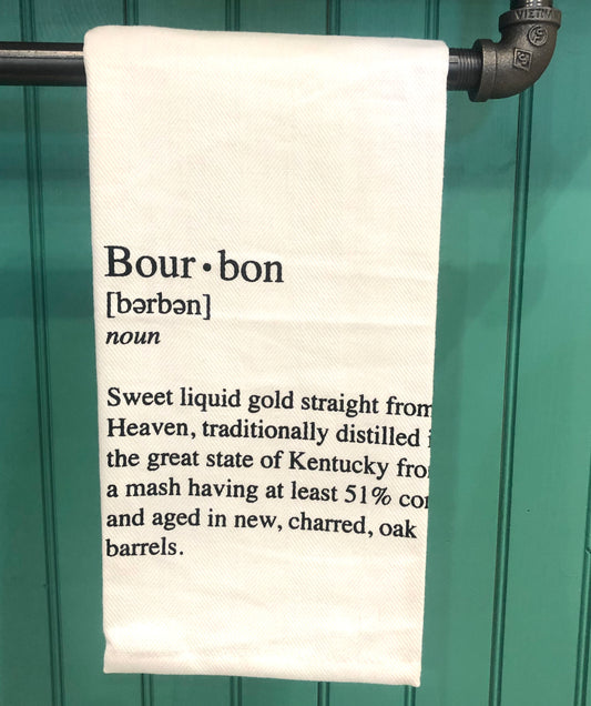 Bourbon Tea Towel