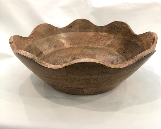 Scalloped Salad Bowl