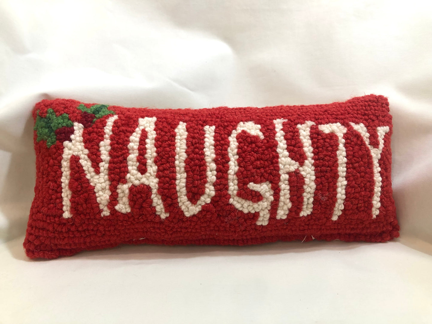 Pillow, Hooked, "Naughty"