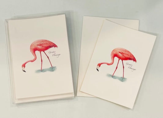 Note Cards, Flamingo