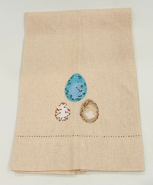 Nature Guest Towel, Eggs