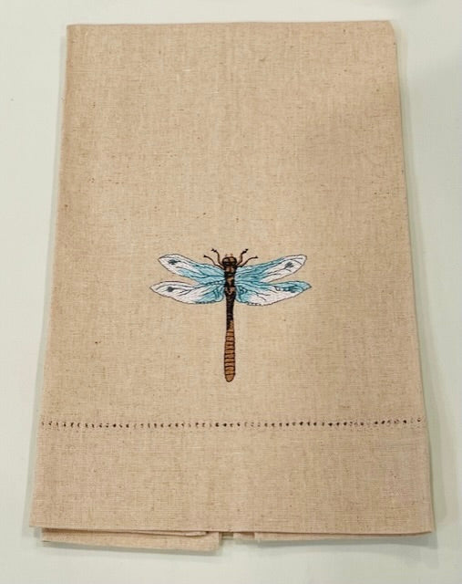 Nature Guest Towel, Dragonfly