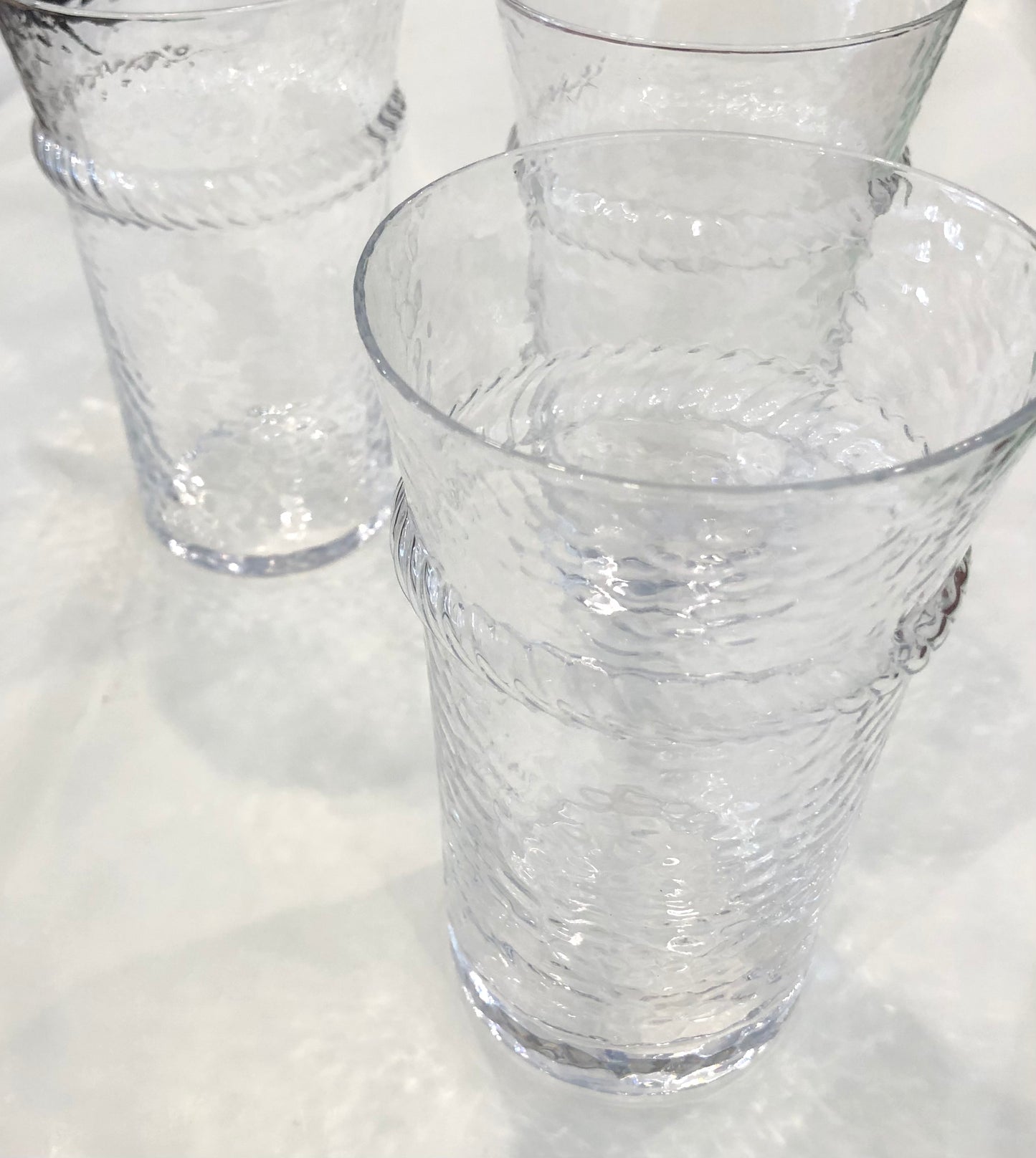 Glass, "Olivia" Clear Tall Beverage