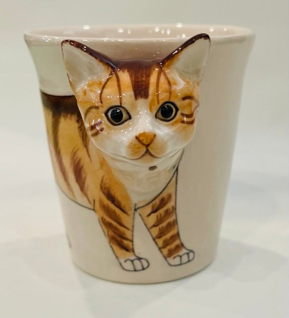 Mug, Orange Cat