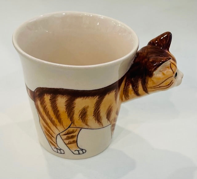 Mug, Orange Cat