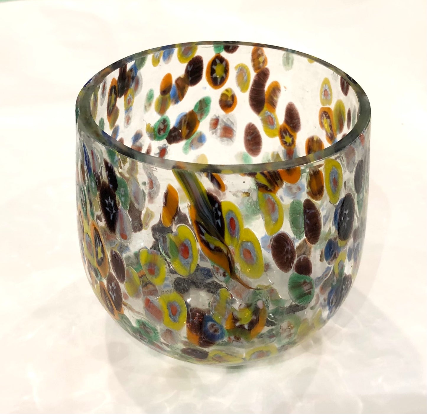 Confetti China Glass Candleholder, Votive