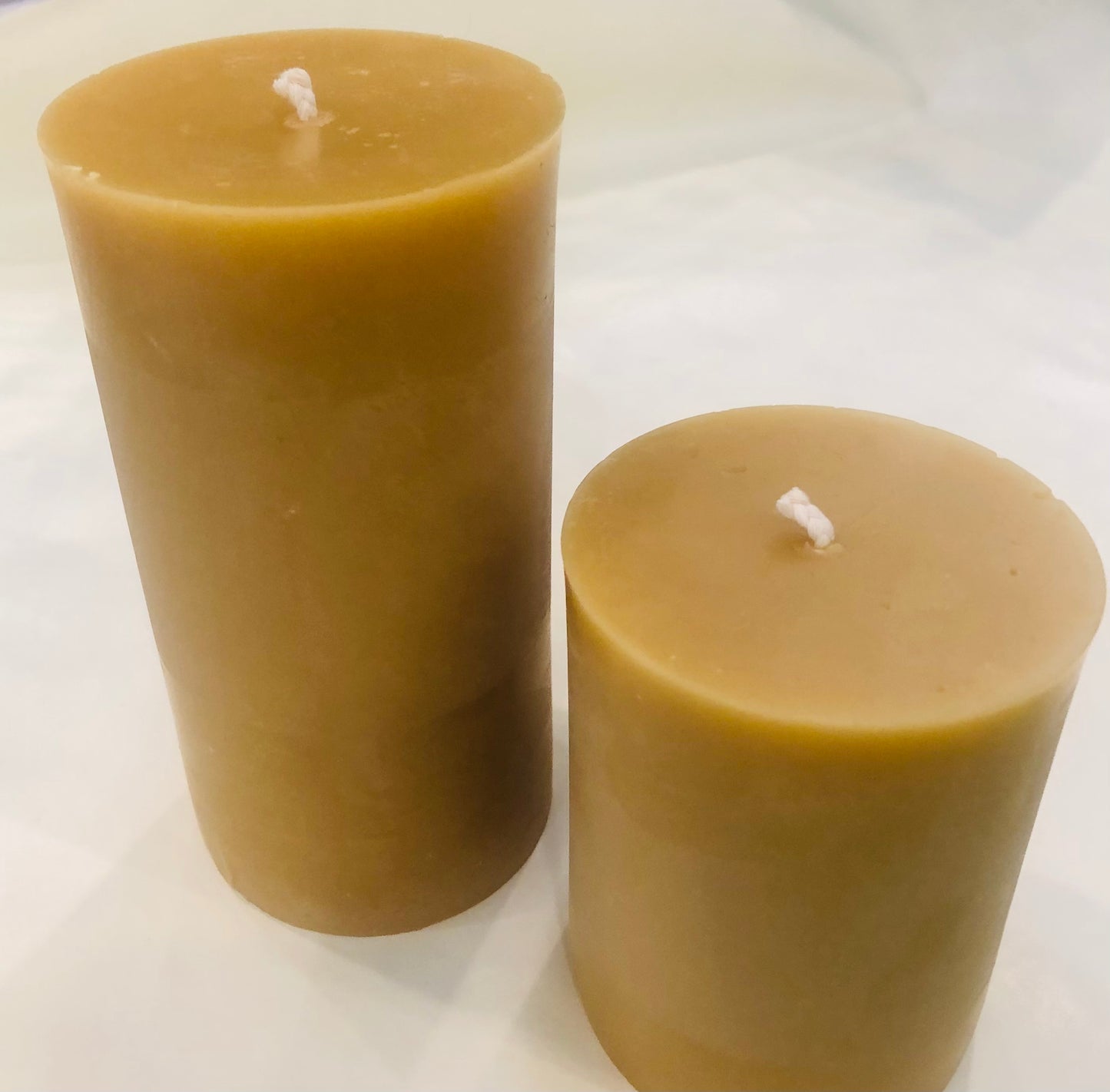 Beeswax Candle, Pillar, 3" x 6"