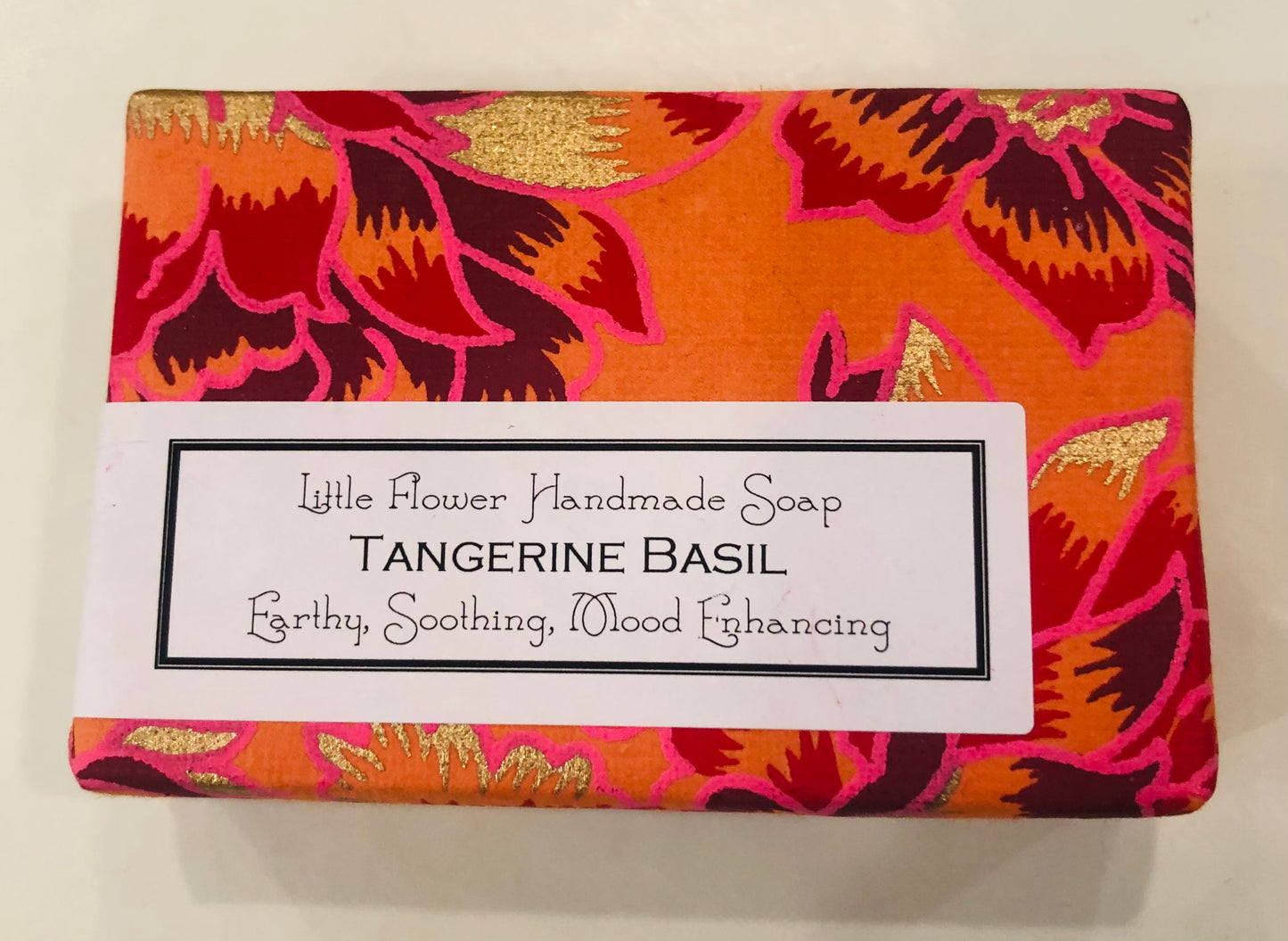Soap, Tangerine Basil, 3.5 oz.