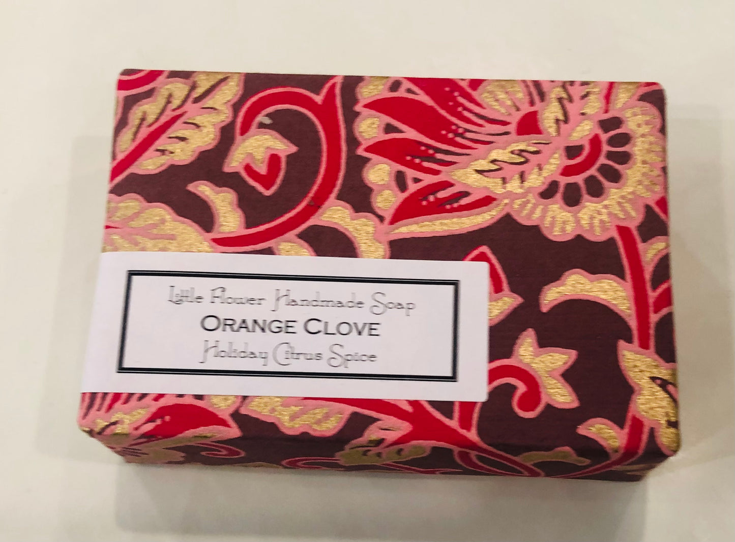 Soap, Orange Clove, Handmade, 6 oz.