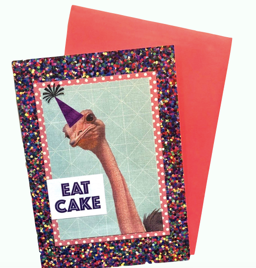 Birthday Card "Eat Cake"